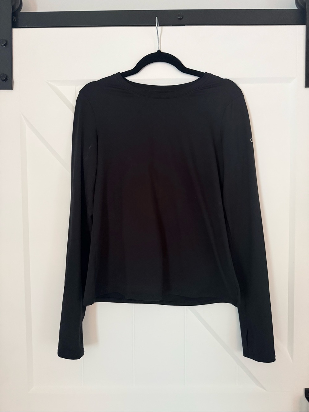 Alosoft Finesse Long Sleeve- Black- size Medium